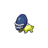Pokemon #410 - Shieldon (Shiny)