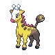 Pokemon #203 - Girafarig